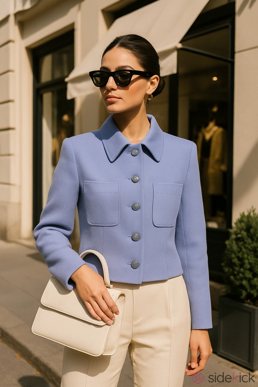 Valentino Miss V Vintage Lavender Jacket